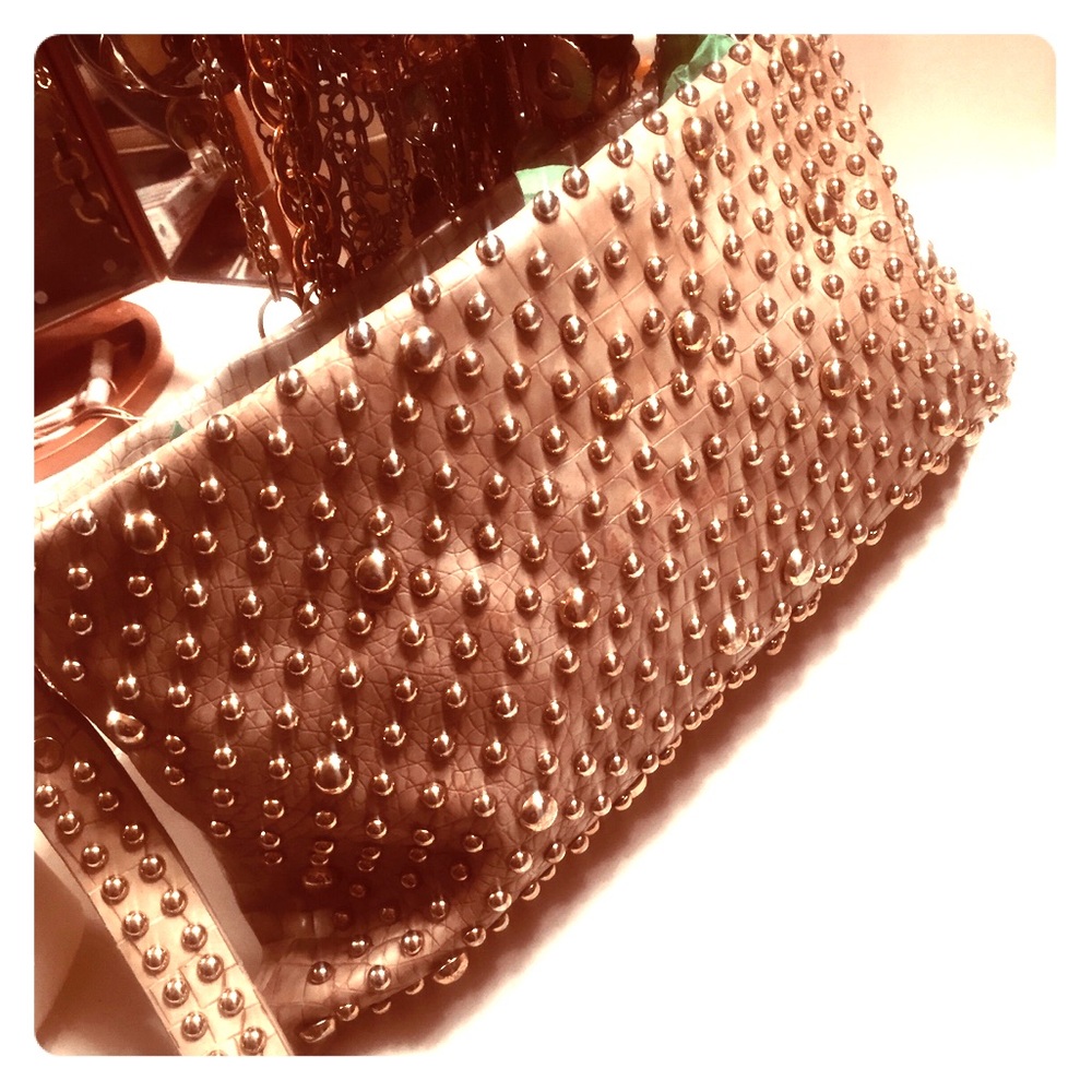 Bedazzled clutch purse